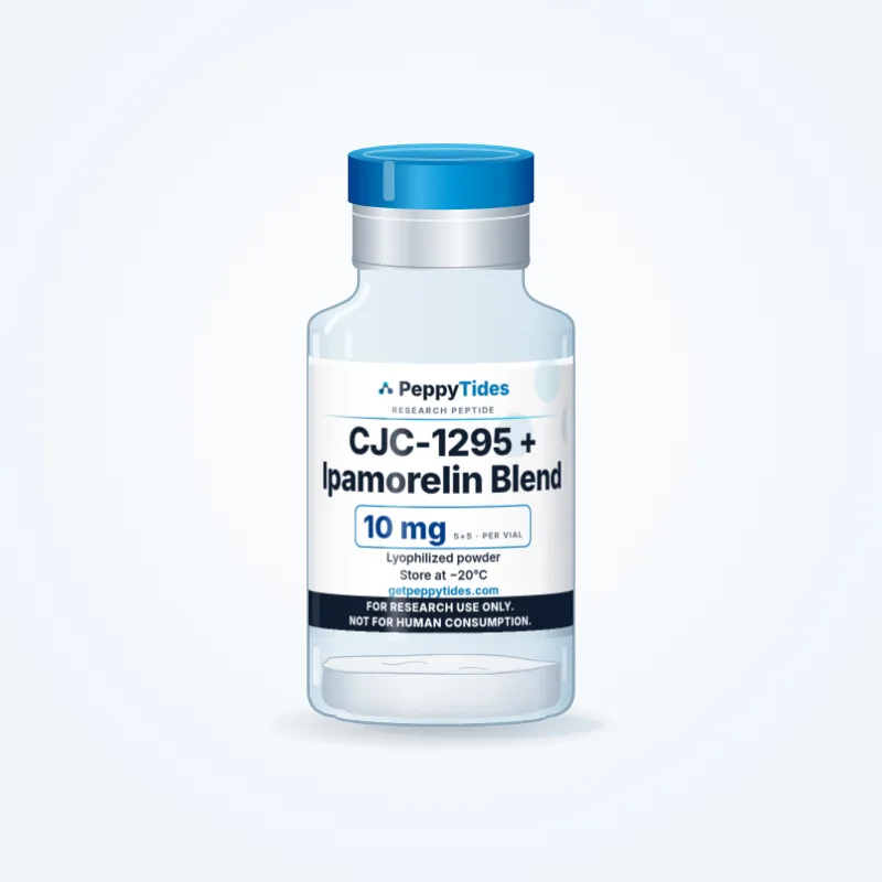CJC-1295 + Ipamorelin Blend research vial