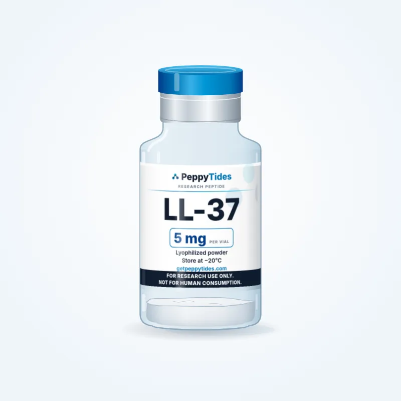 LL-37 research vial